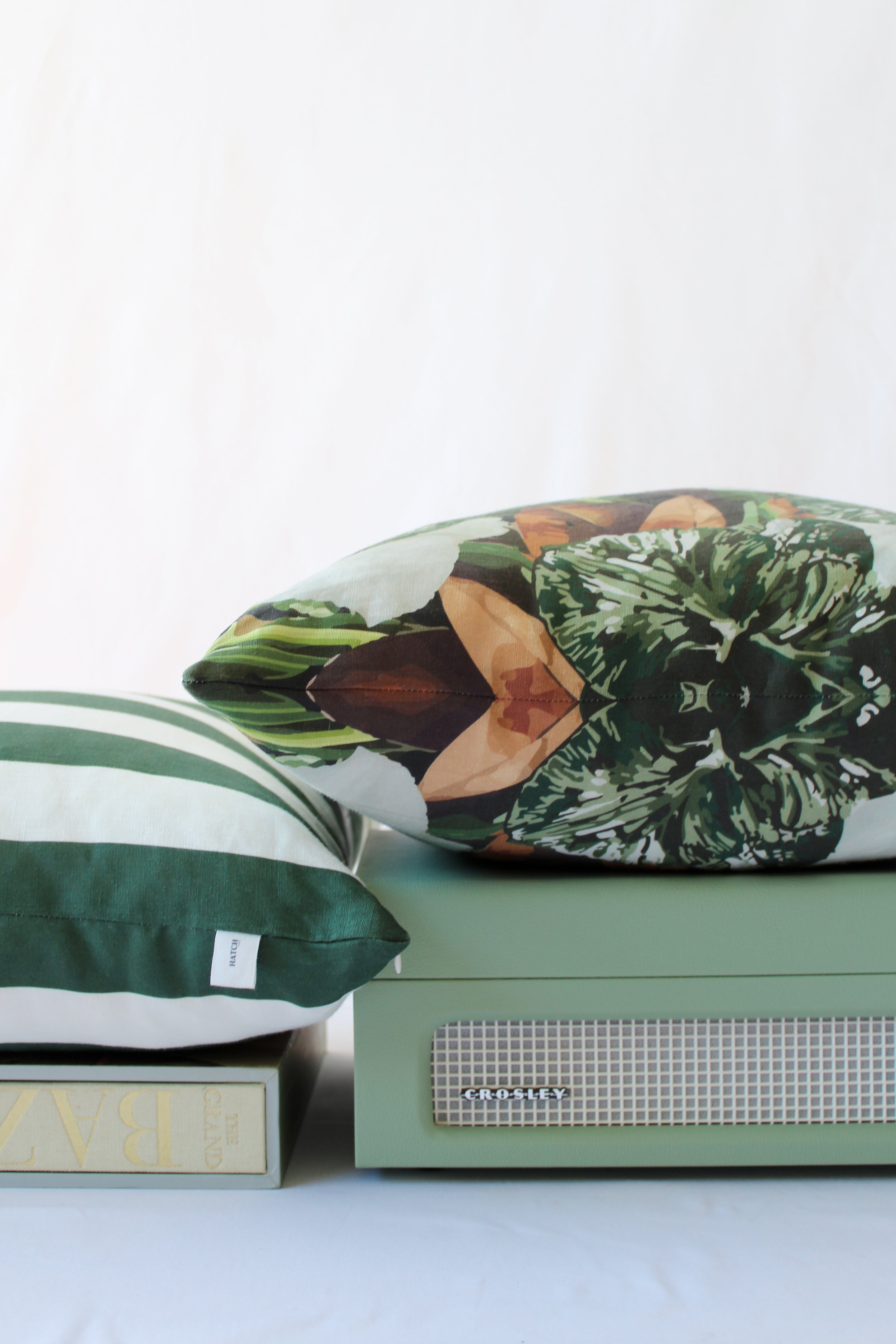 Green Cushions Covers